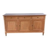Buffet enfilade impérial Louis XVI en chêne massif 190cm