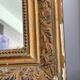 Antique Louis Philippe mirror 65 x 49cm