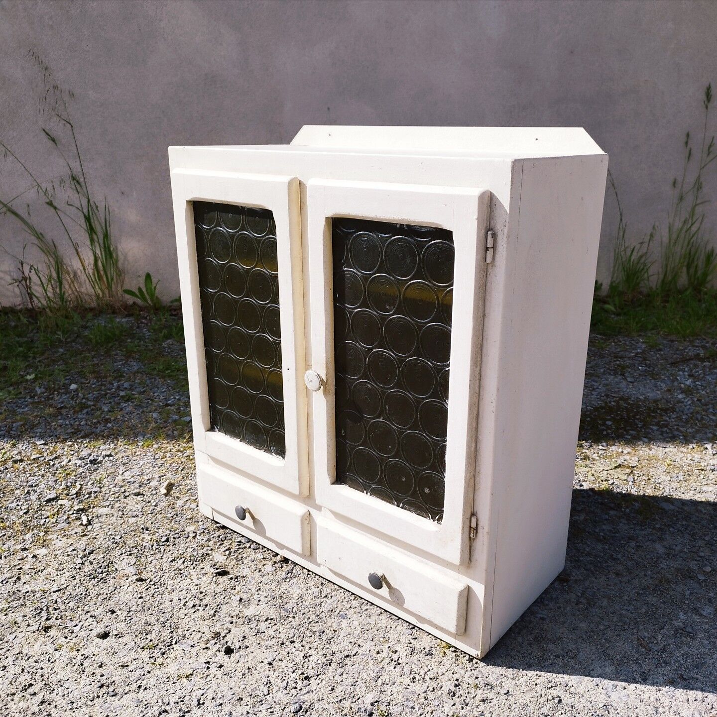 Wall cabinet wooden cabinet 50's