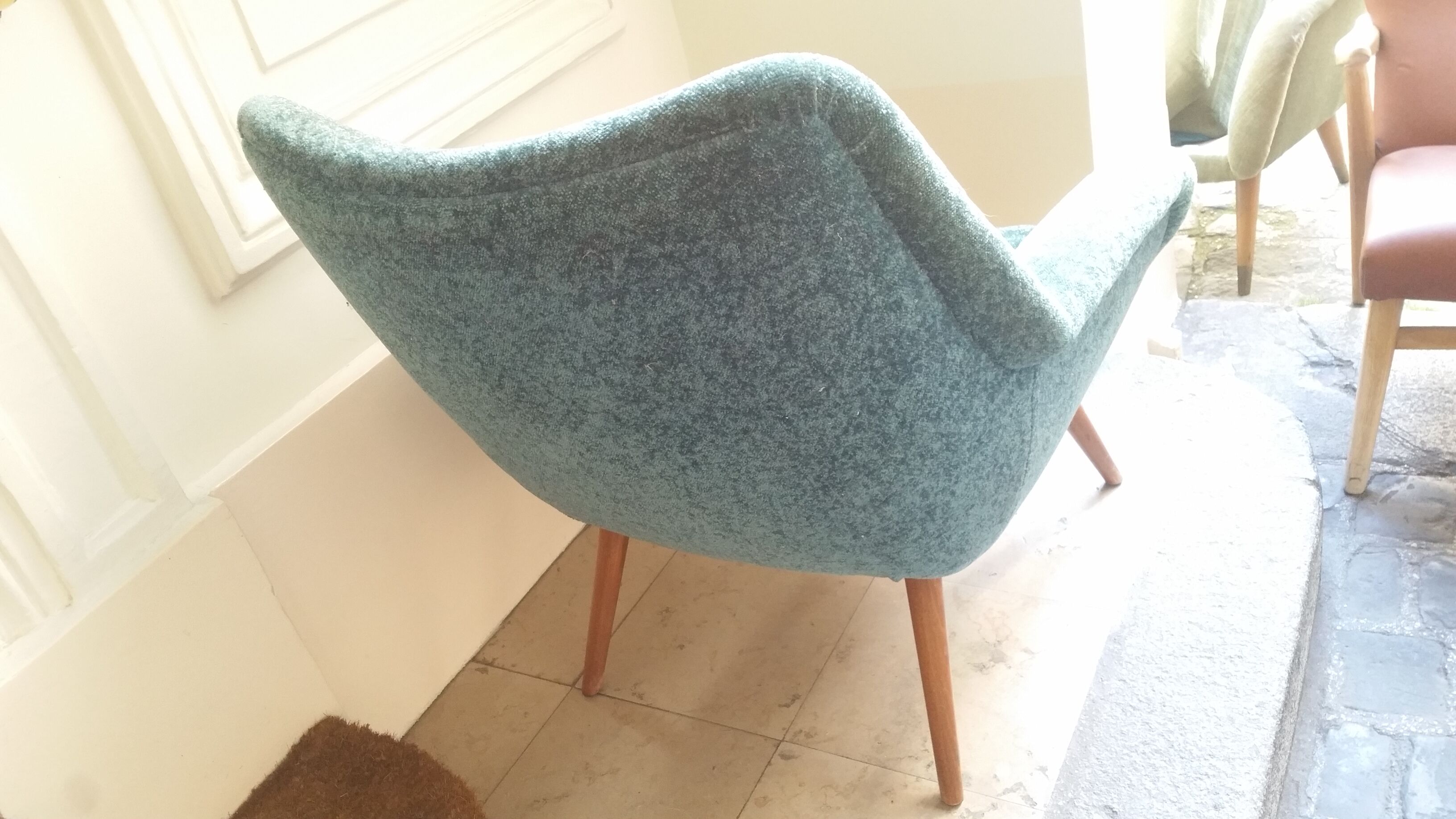 Chair 50/60s sculptural original vintage