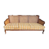 Wooden sofa and cannage