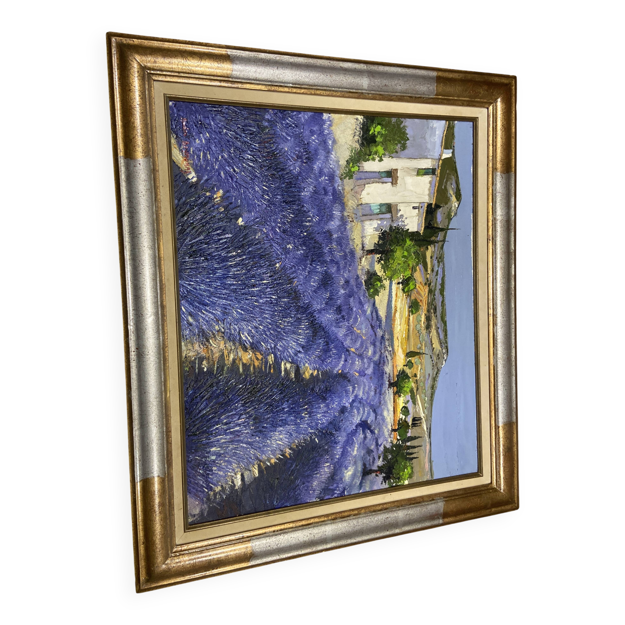 Provençal painting andré deymonaz