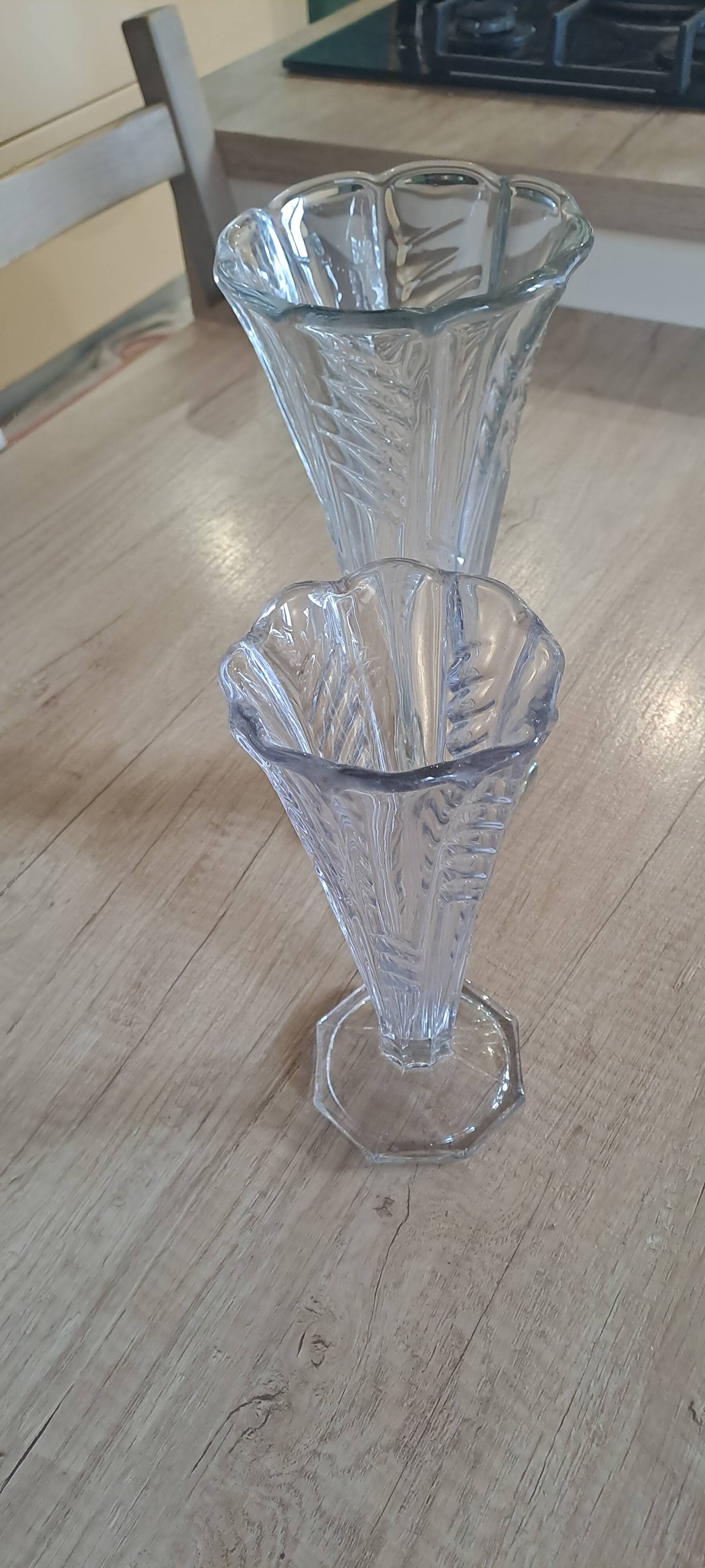 Duo of antique vases