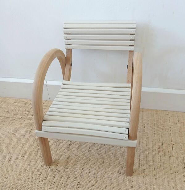 Chaise Baumann en bois courbe