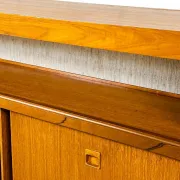 Enfilade scandinave haute en teck 1960