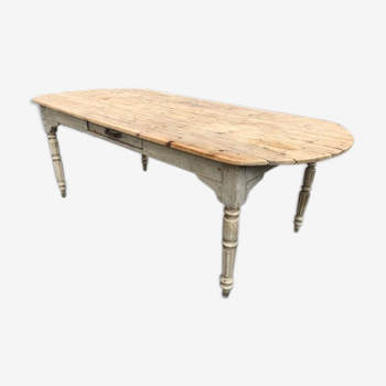 Table Louis Philippe entièrement restaurée