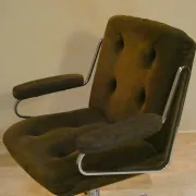 KS 172 H executive chair by Karl-Erik Ekselius for Joc Möbel Ab, 1970s