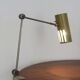 Stilnovo Italian metal clamp lamp 1950s