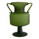 Vase made of glass paste