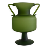 Vase made of glass paste