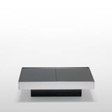 Coffee table bar by Willy Rizzo, Cidue, circa 1970.