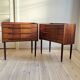 Paire de commodes danoises en palissandre des années 1960