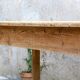 Table de ferme ancienne en chêne massif 180 cm  de long