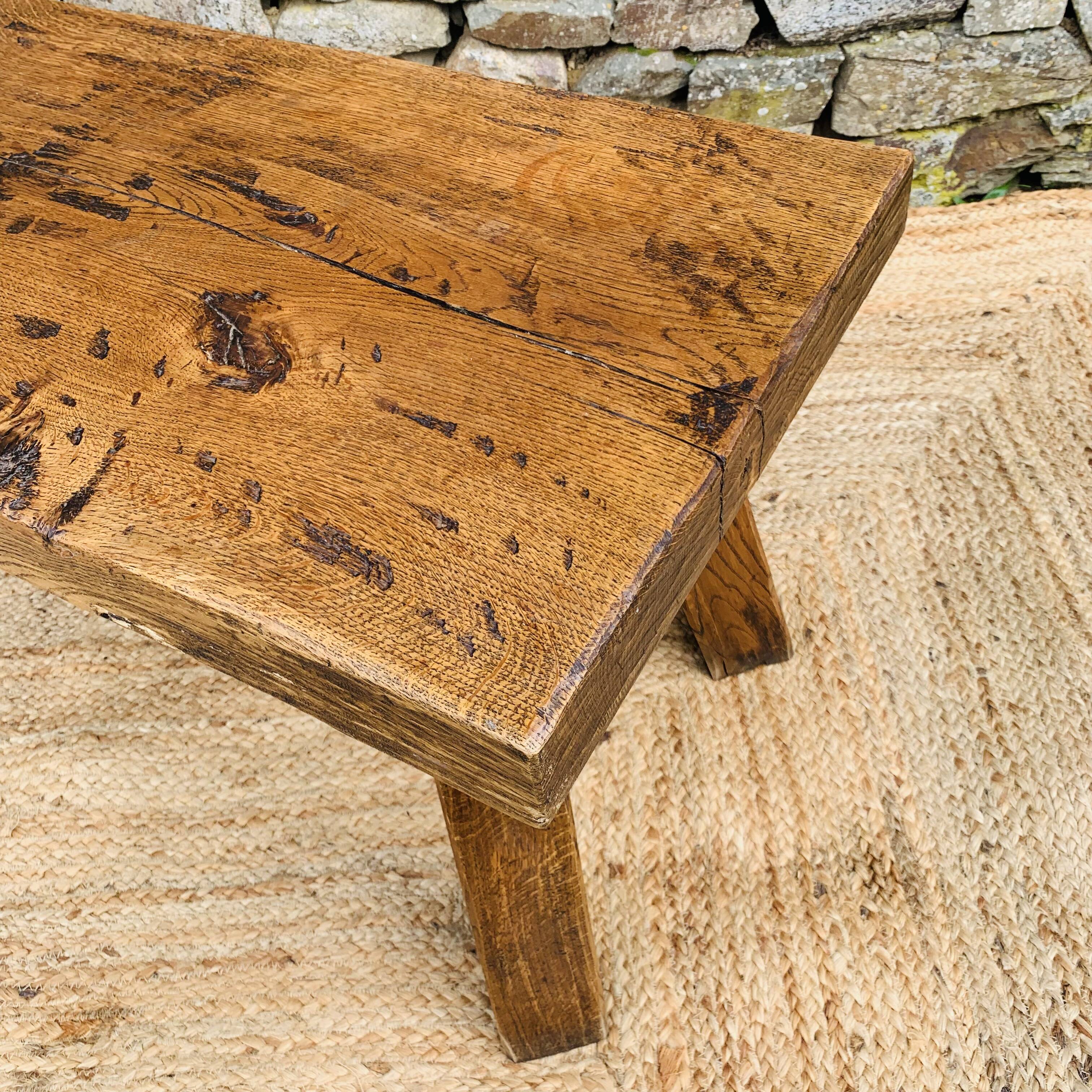 Brutalist coffee table