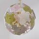 Italian Murano Glass Sputnik Chandelier in Pastel Colors and Polished Brass