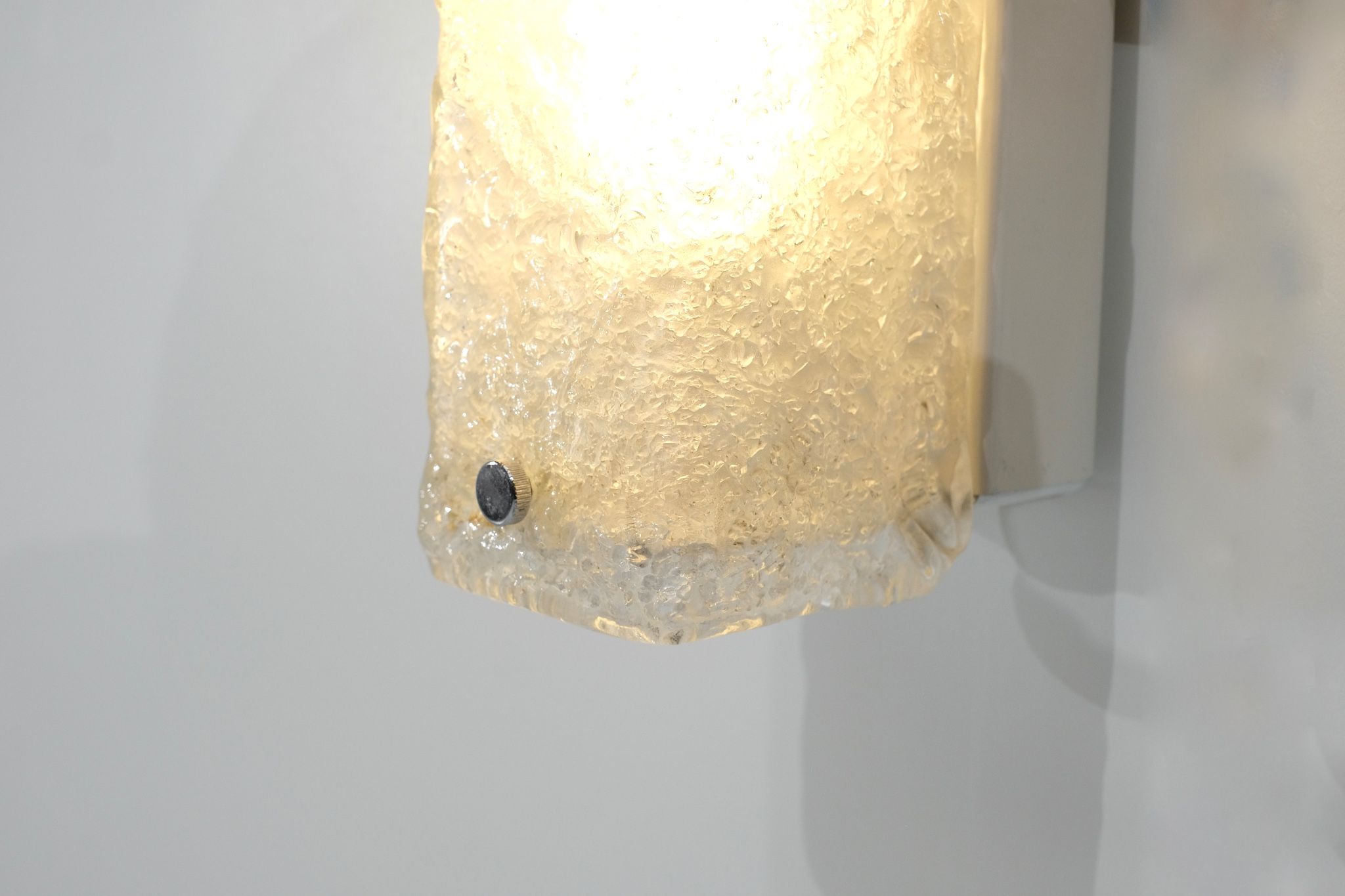 Large wall lamp in Murano glass, Italy, 1970s.