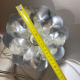 Pair of vintage flower bedside lamps