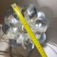Pair of vintage flower bedside lamps
