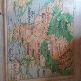Old poster of geography.