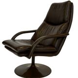 Vintage Artifort lounge chair Geoffrey Harcourt Design Easy Chair