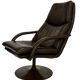 Vintage Artifort lounge chair Geoffrey Harcourt Design Easy Chair