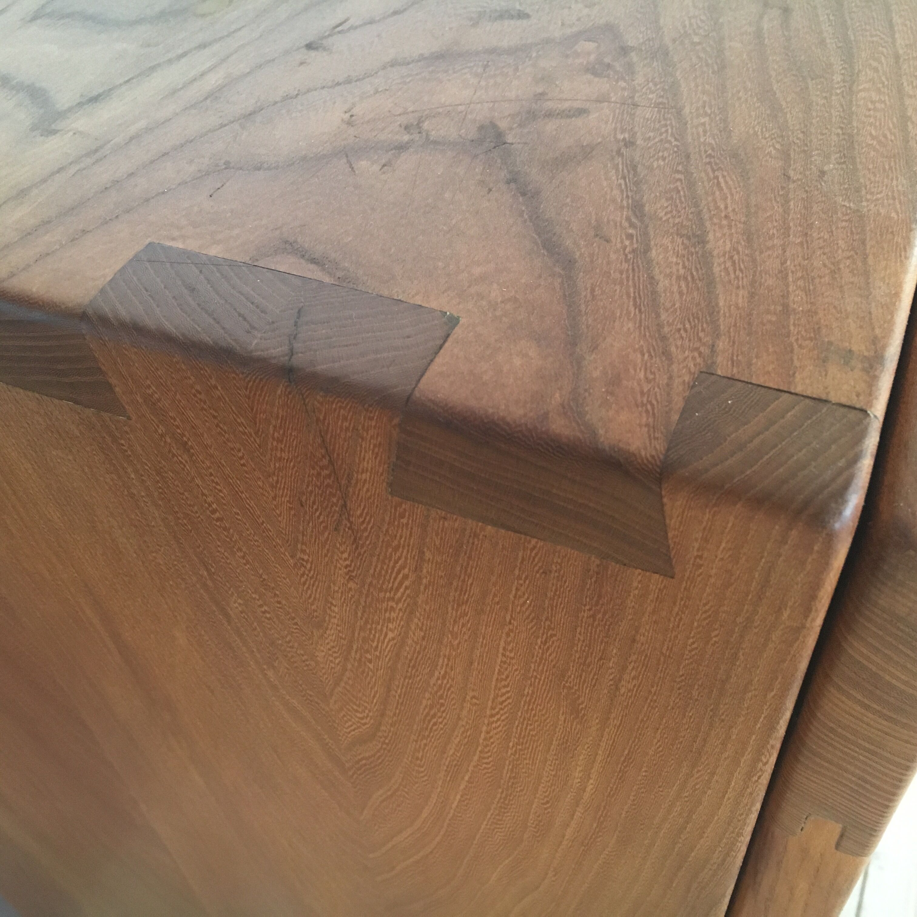 Maison Regain elm buffet in 1970