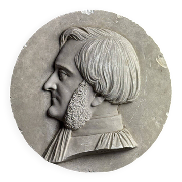 Plaster plaque 19th century