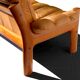 Norwegian modern ekornes teak & leather 3 seater sofa, model montana, 1970’s