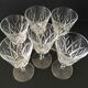 Set de 6 verres à vin vintage
