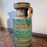 Large floor vase in ceramic Bay Keramik West Germany design 20th century