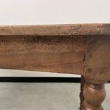 Old walnut bistro table
