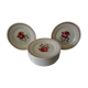 Lot of 14 dessert plates