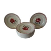 Lot of 14 dessert plates