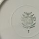 6 Villeroy & Boch Mettlach ivory and gold dessert plates