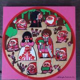 Vintage wooden puzzle 1970