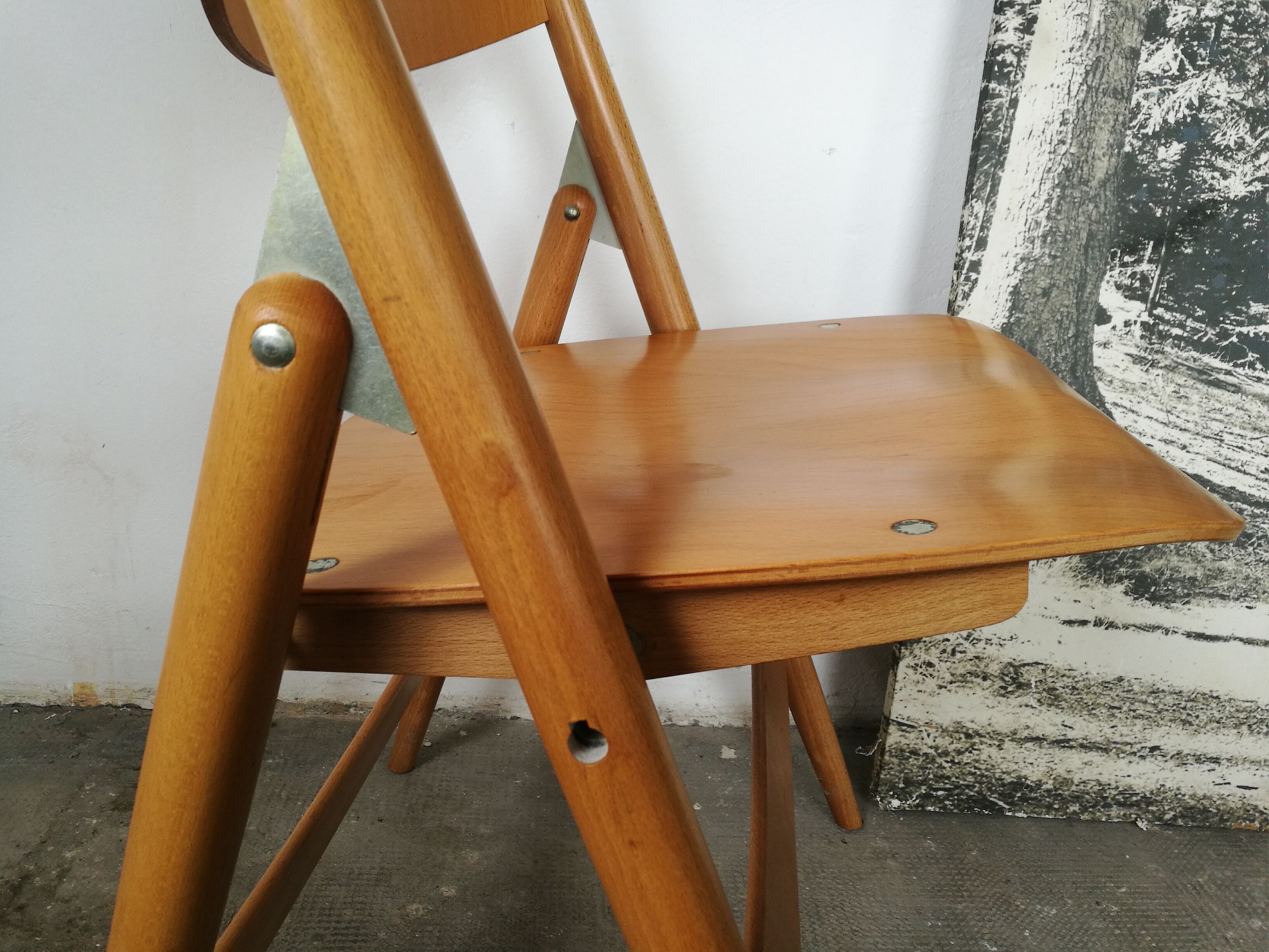 Egon Eiermann SE 18 folding chair