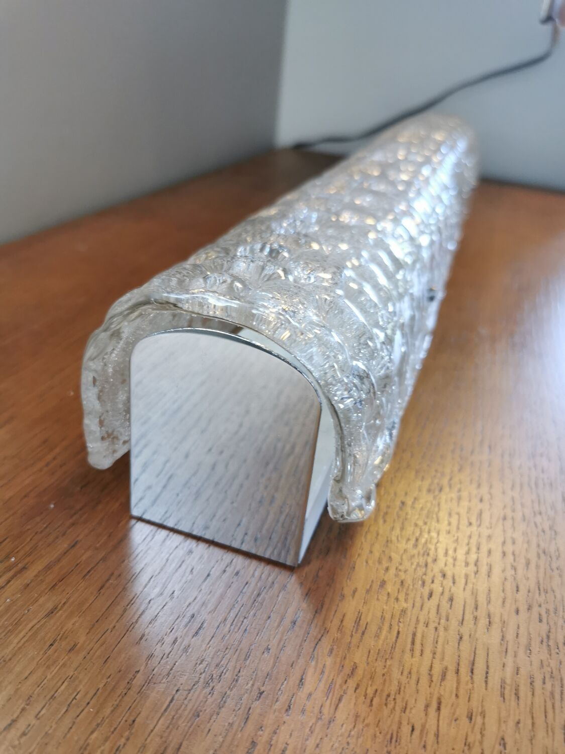 Applique Hustadt leuchten, verre Murano 3 feux