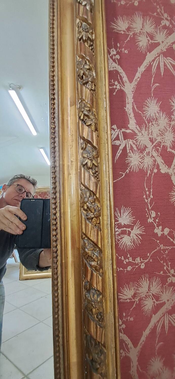 Louis Philippe period mirror 157 x 97