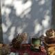 Valise en rotin vintage