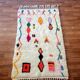 Magnificent & Authentic Azilal Berber rug in wool – Unique piece