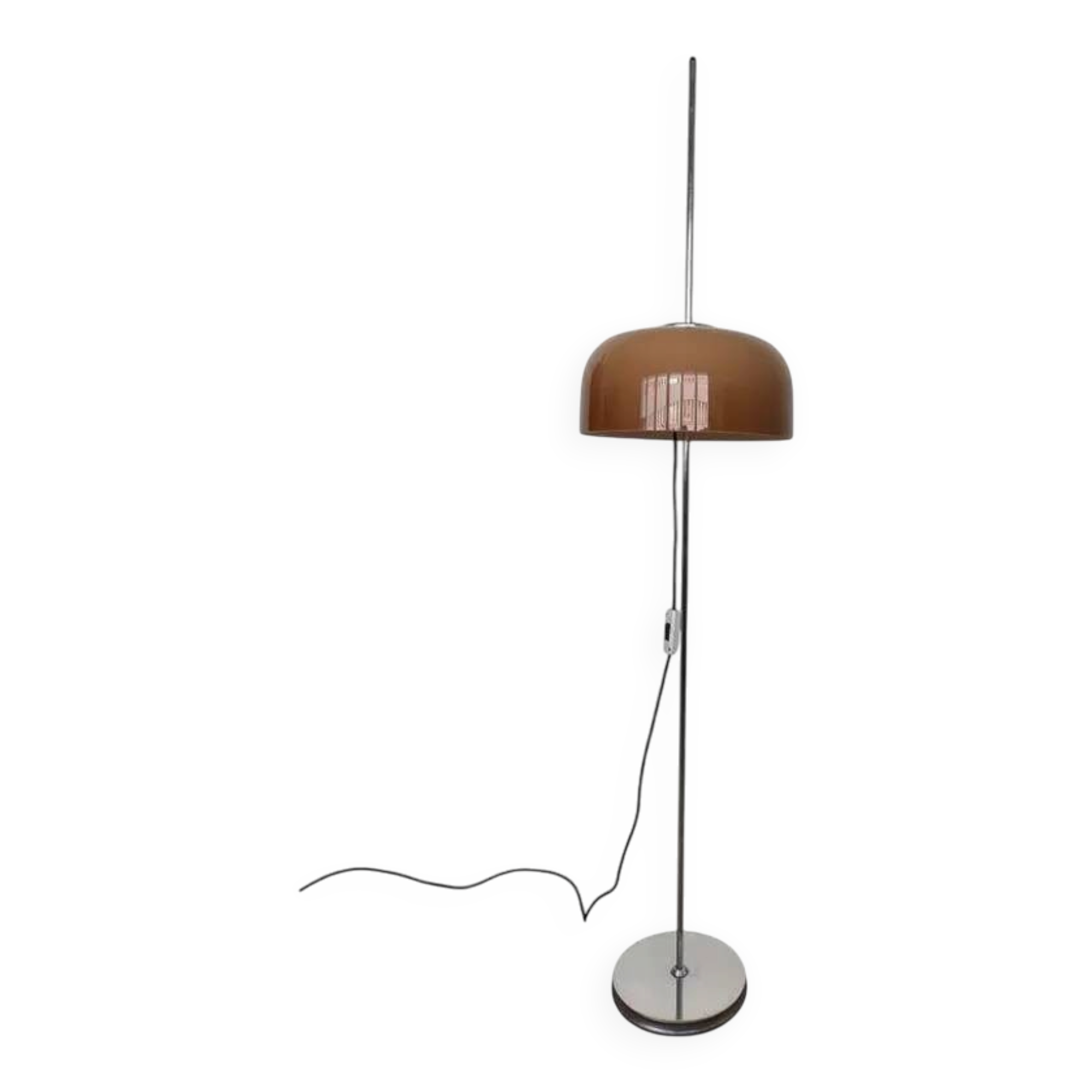 Design mid century Harvey Guzzini Meblo Floor Lamp, Italy 1970s