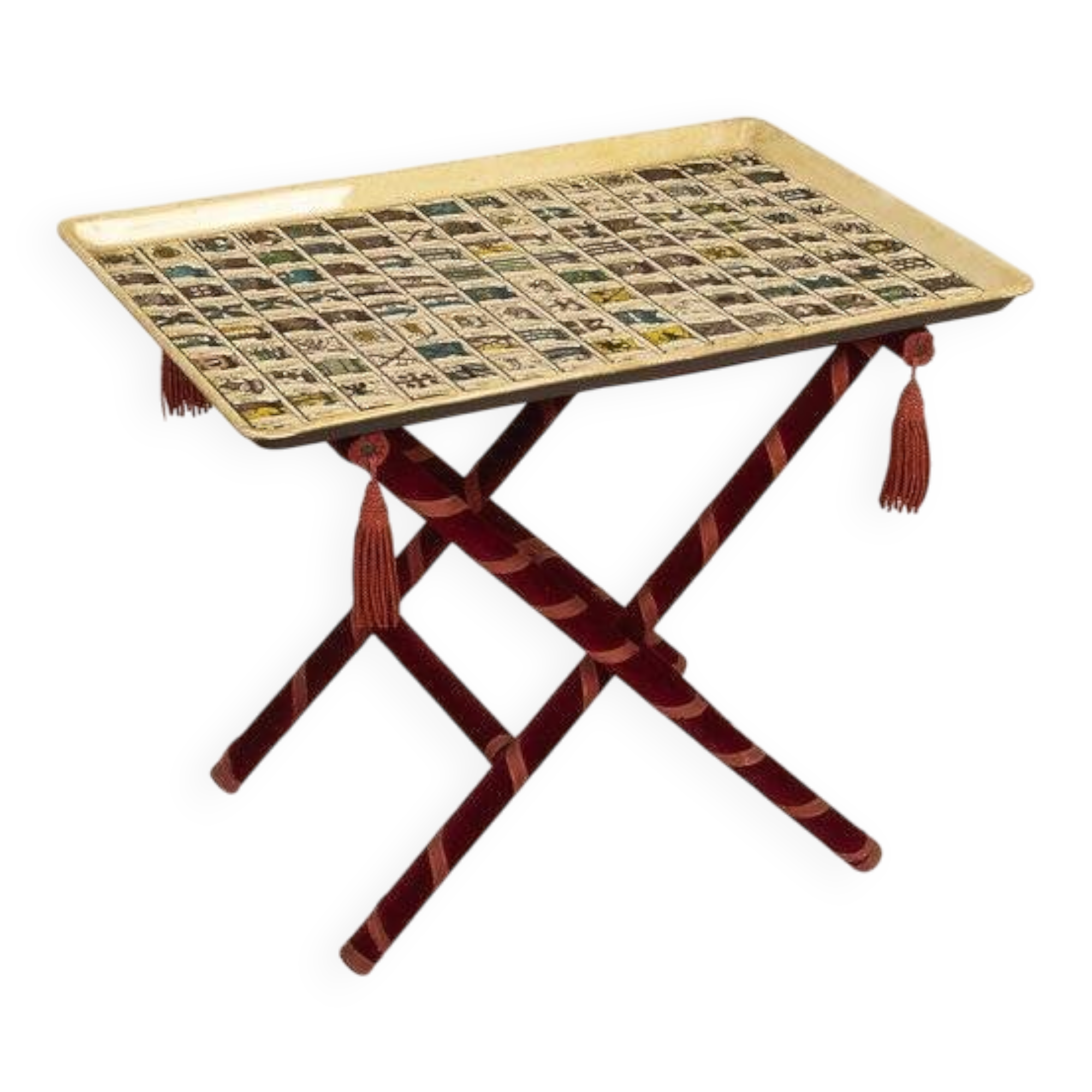 Heraldic tray table by Piero Fornasetti 1950