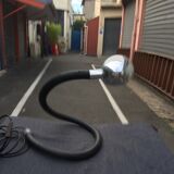 "Snake" lamp around 1980