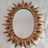Vintage sun mirror