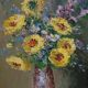 Tableau « Nature morte aux fleurs dans un vase »