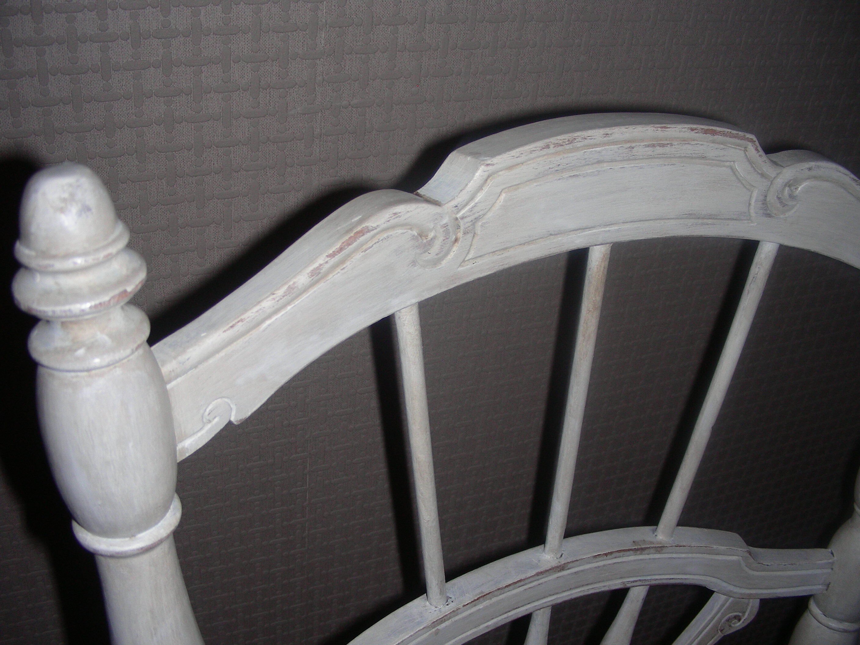 Patina prie-dieu Chair style shabby