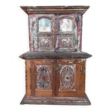 Nepalese furniture with photo of the king