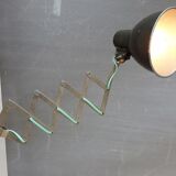 Accordion lamp 1950 push button on base