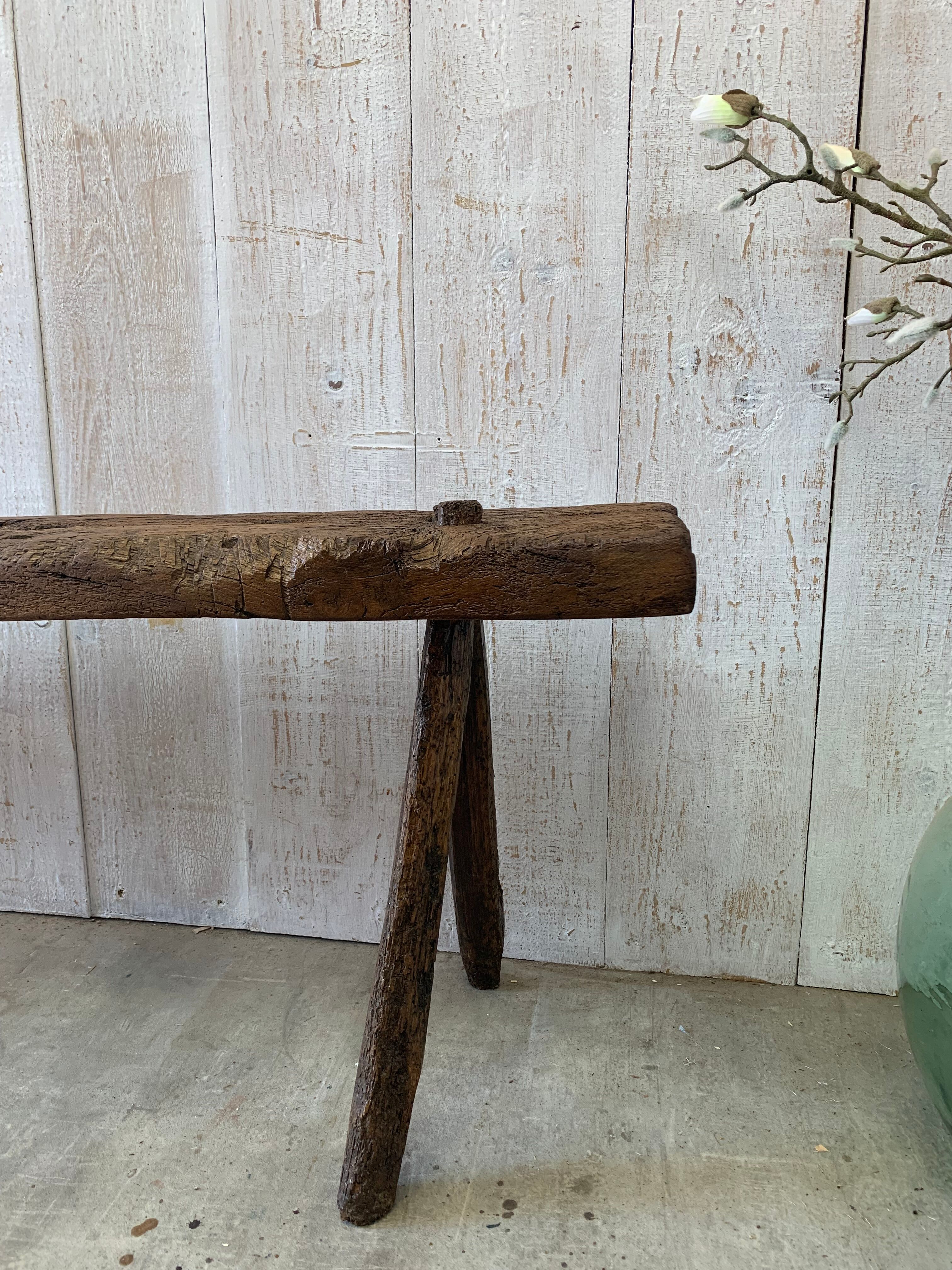 Banc  de tonnelier ancien