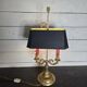 Lampe bouillotte style empire en bronze milieu XXème